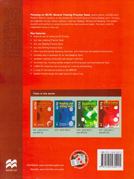 FOCUSING ON IELTS GENERAL PRACTICE TEST